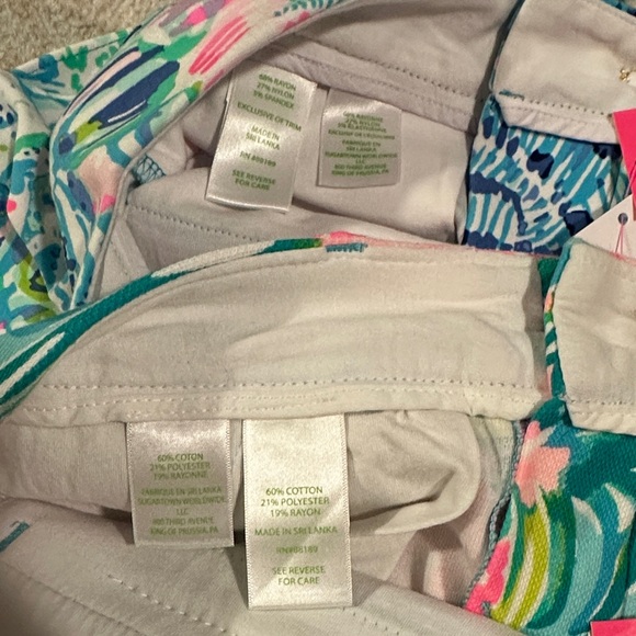 Lilly Pulitzer Knit Shorts NWT Size 4 Lot Set of 2 - Picture 4 of 8
